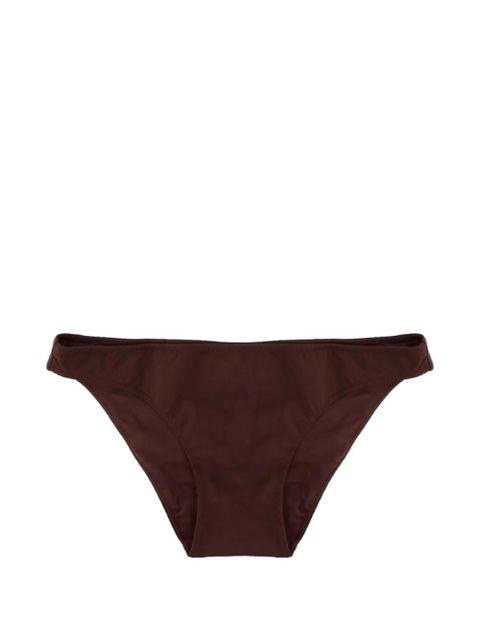 MC2 Saint Barth Maia logo-detail bikini bottoms - Brown - zdjęcie produktu nr 1