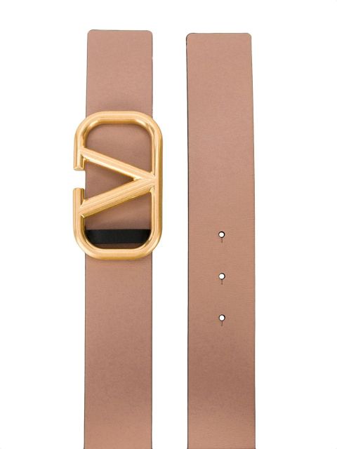 Valentino Garavani 40mm VLogo Signature reversible belt - Brown - zdjęcie produktu nr 2
