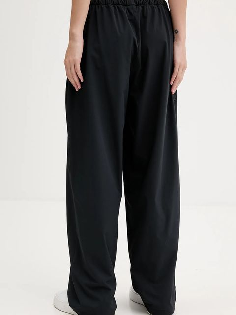 adidas Originals spodnie dresowe Ribbon damskie kolor czarny z aplikacją JV9727