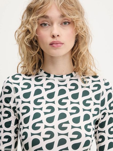 Stine Goya t-shirt damski kolor zielony SG-PF25-T071-2244