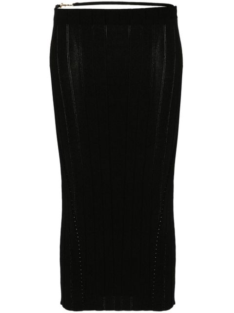 Jacquemus La Jupe Pralu midi skirt - Black - zdjęcie produktu nr 1