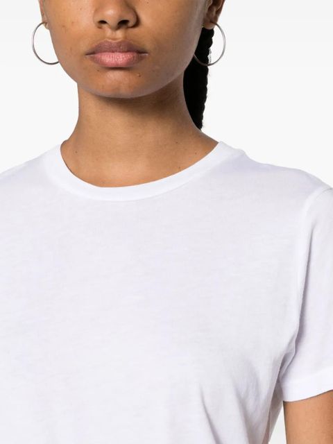 AGOLDE Annise round-neck T-shirt - White