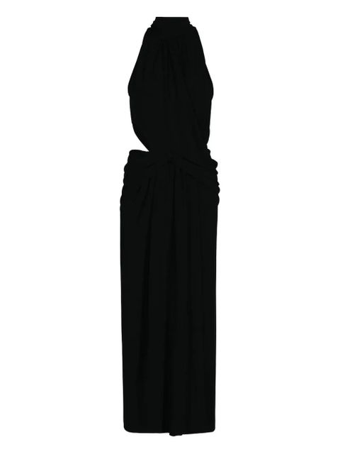 Johanna Ortiz Retro drape maxi dress - Black - zdjęcie produktu nr 1