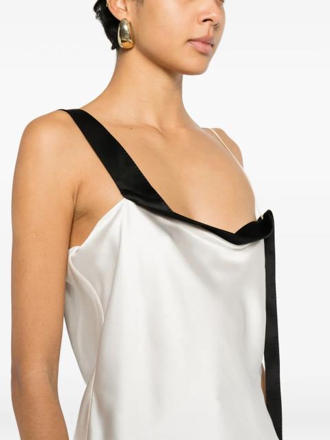 TOM FORD bow-detail top - White