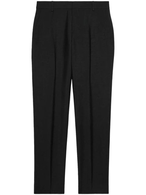 AMI Paris high-waist tailored trousers - Black - zdjęcie produktu nr 1