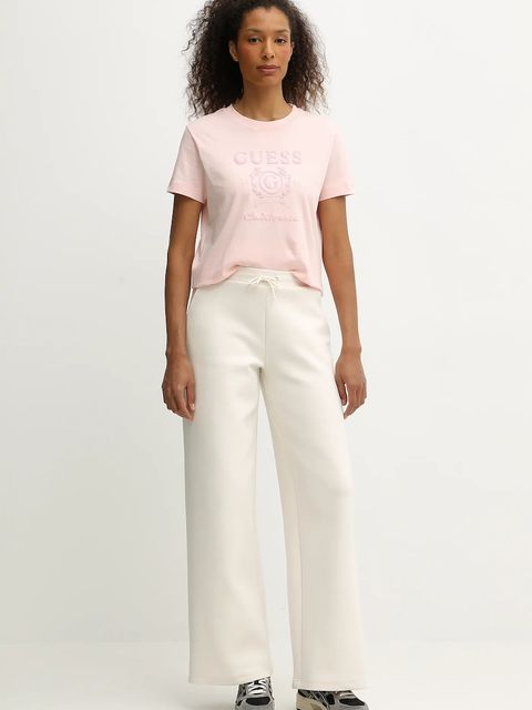 Guess t-shirt bawełniany MENA - zdjęcie produktu nr 1