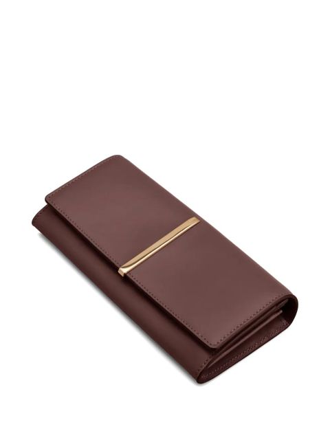 Tod's leather bar wallet - Red