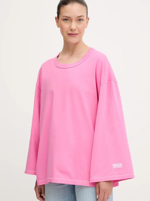 American Vintage longsleeve bawełniany - zdjęcie produktu nr 1