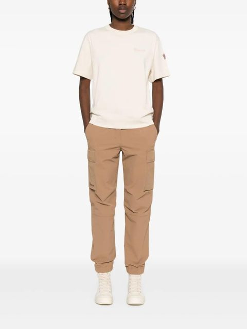 Moncler Grenoble logo-patch cargo trousers - Brown - zdjęcie produktu nr 2