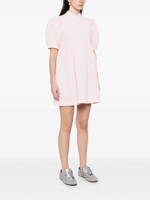 Cecilie Bahnsen Cbdumas puffed-sleeve mini dress - Pink
