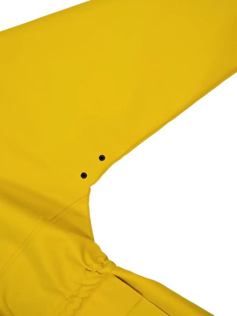 Rabanne hooded drawstring raincoat - Yellow
