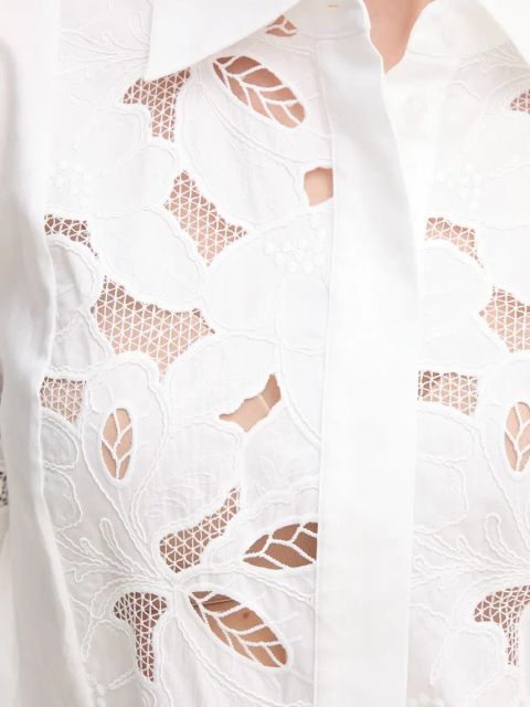 BOSS sukienka kolor biały mini rozkloszowana 50535196