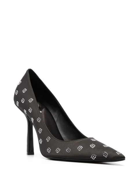 Alexander Wang monogram-embellished pumps - Black