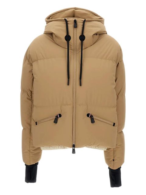 Moncler Grenoble hooded drawstring puffer jacket - Neutrals - zdjęcie produktu nr 1