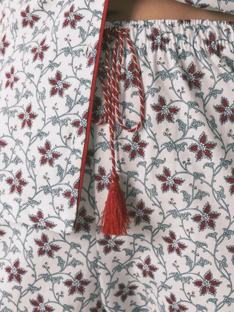 women'secret komplet piżamowy bawełniany damska kolor beżowy bawełniana 3792070