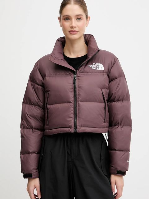 The North Face kurtka puchowa Nuptse kolor fioletowy zimowa NF0A5GGEBQ71 - zdjęcie produktu nr 1
