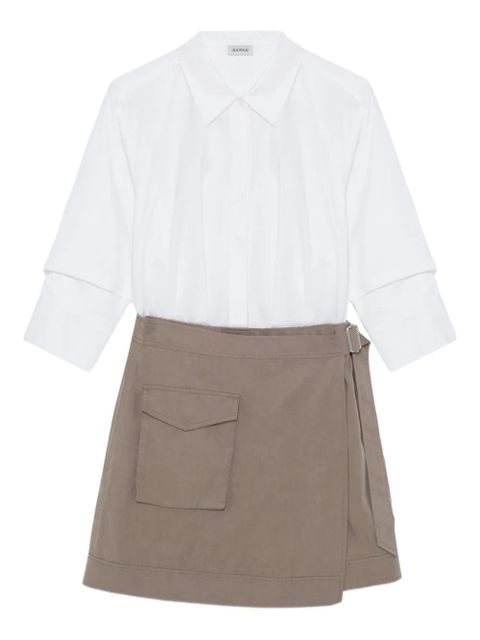 Simkhai Fraser long-sleeve mini skirt - Neutrals - zdjęcie produktu nr 1