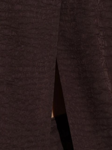 Jacquemus logo-lettering shirt - Brown - zdjęcie produktu nr 2