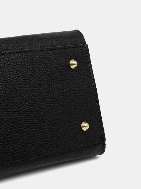 Answear.LAB torebka skórzana kolor czarny