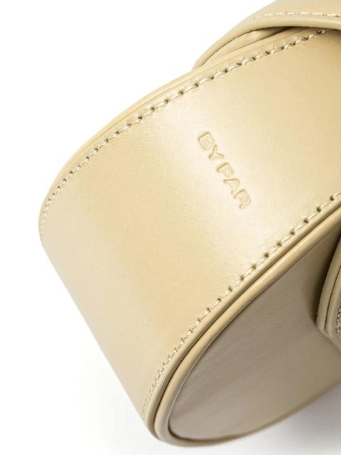 BY FAR Hari flap-top tote bag - Neutrals