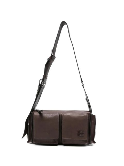 Miu Miu multi-pockets crossbody bag - Brown - zdjęcie produktu nr 1