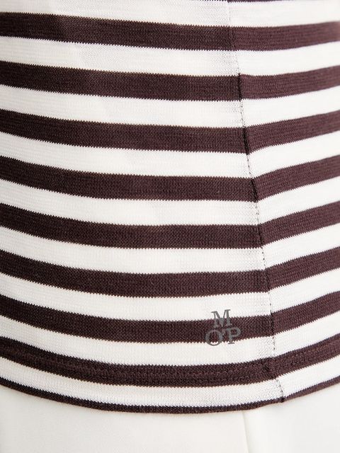 Marc O'Polo longsleeve bawełniany kolor brązowy 510219652597