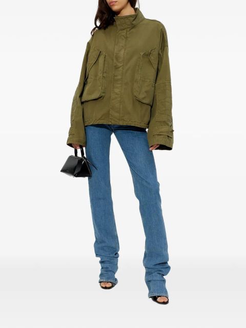 The Attico Pockets Detail jacket - Green