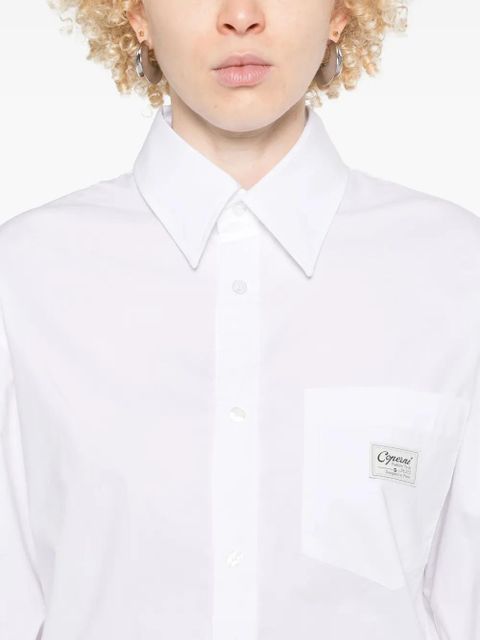 Coperni shirt-style bodysuit - White