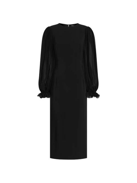 Dolce & Gabbana structured cady dress - Black - zdjęcie produktu nr 1