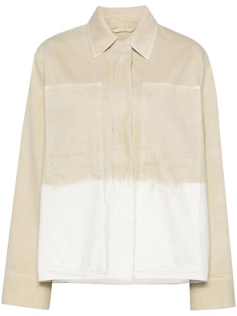 Jil Sander dye-effect jacket - Neutrals - zdjęcie produktu nr 1