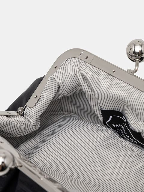 Weekend Max Mara torebka skórzana PRATI kolor granatowy 2615511164600