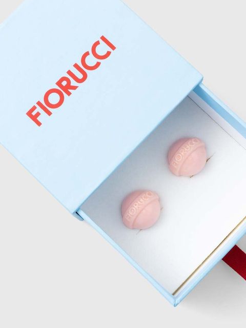 Fiorucci klipsy Pink Mini Lollipop Earrings