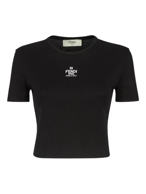 FENDI Black cotton jumper - zdjęcie produktu nr 1