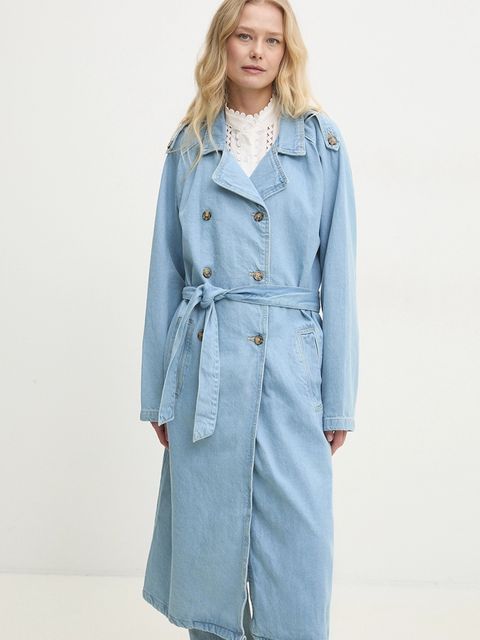 Answear.LAB płaszcz jeansowy - zdjęcie produktu nr 1