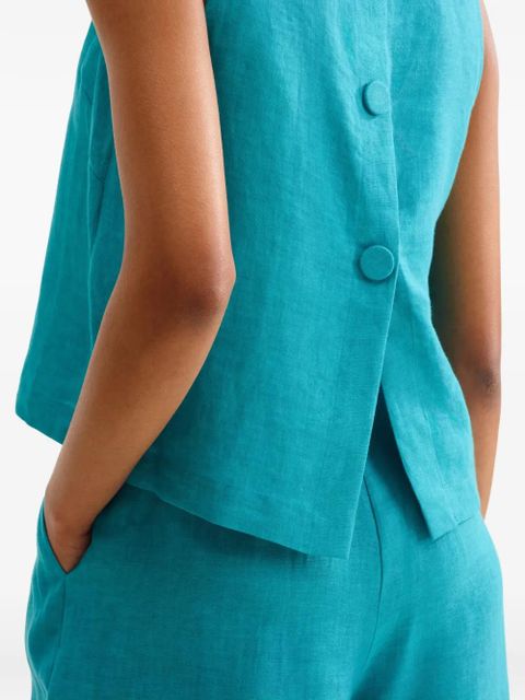 ERES sleeveless top - Blue