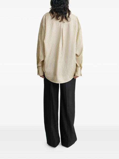 TOTEME striped shirt - Neutrals