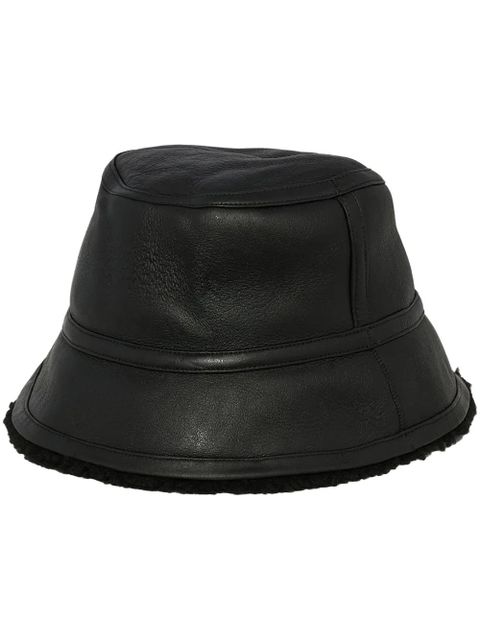 Yves Salomon Curly bucket hat - Black - zdjęcie produktu nr 1