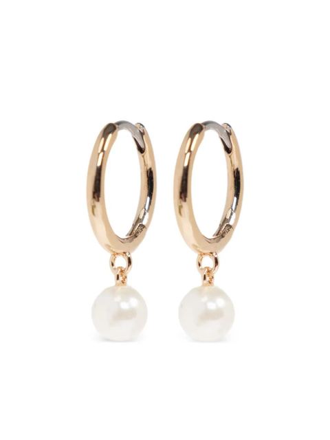 Tory Burch faux-pearl-pendant drop earrings - Gold - zdjęcie produktu nr 1