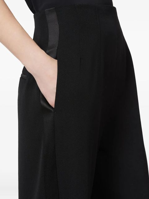 Max Mara Satira side band trousers - Black