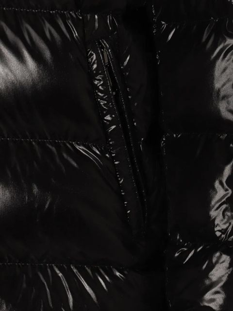 Moncler hooded puffer jacket - Black