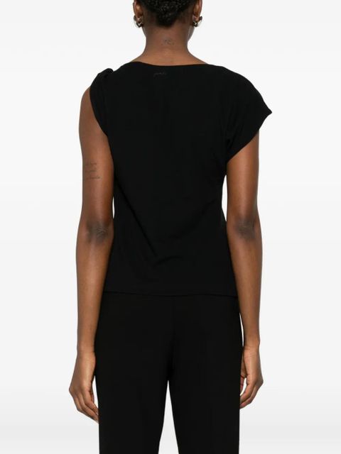 PINKO knot-detail T-shirt - Black