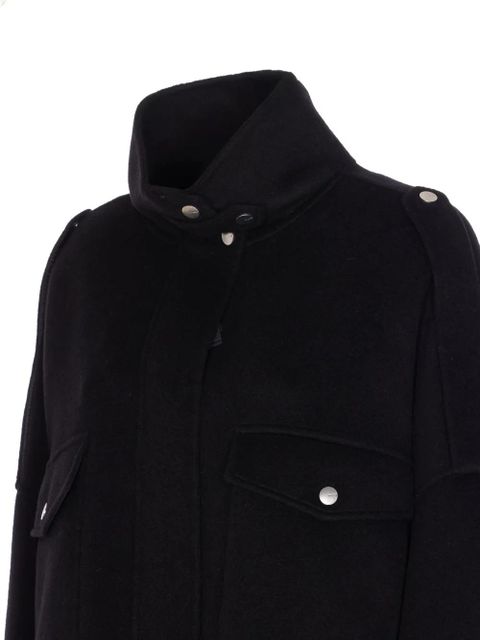 PINKO zip-up wool-blend jacket - Black - zdjęcie produktu nr 2