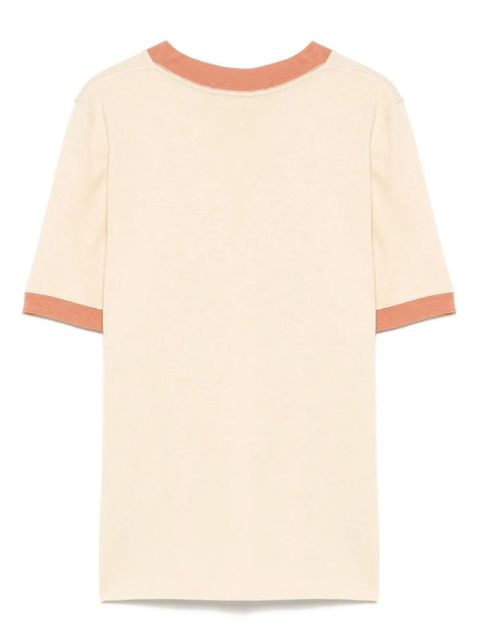 Chloé logo-print T-shirt - Neutrals - zdjęcie produktu nr 2