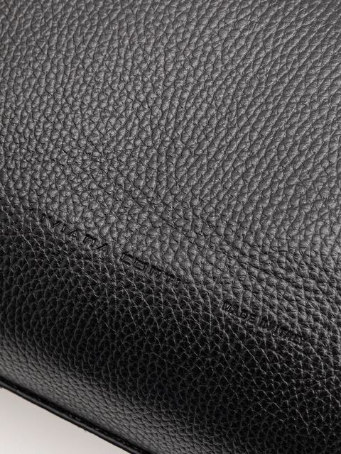 Liviana Conti torebka skórzana kolor czarny A5WA52