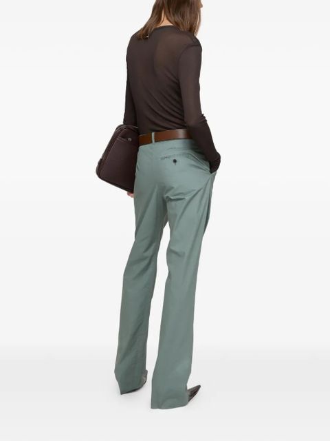 Acne Studios green trousers
