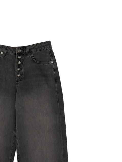 Free People Nia button-fastening jeans - Grey