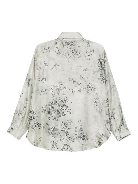 Alysi floral-print shirt - White - zdjęcie produktu nr 2