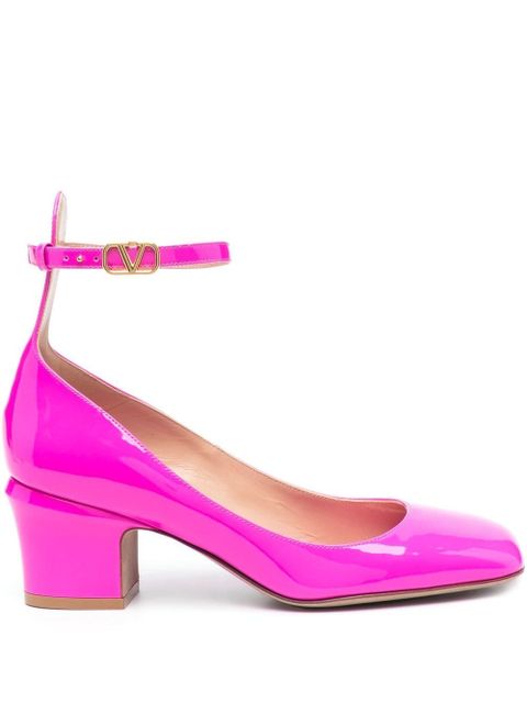 Valentino Garavani Tan-Go 60mm patent-leather pumps - Pink - zdjęcie produktu nr 1