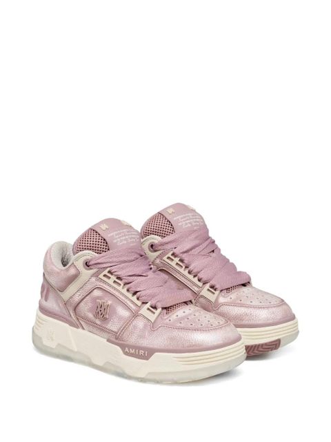 AMIRI Pebbled MA-1 leather sneakers - Pink - zdjęcie produktu nr 2