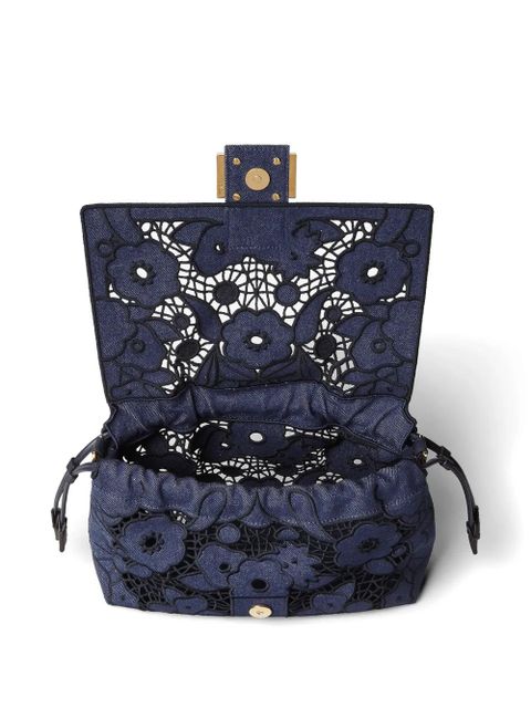 FENDI medium Mamma Baguette shoulder bag - Blue